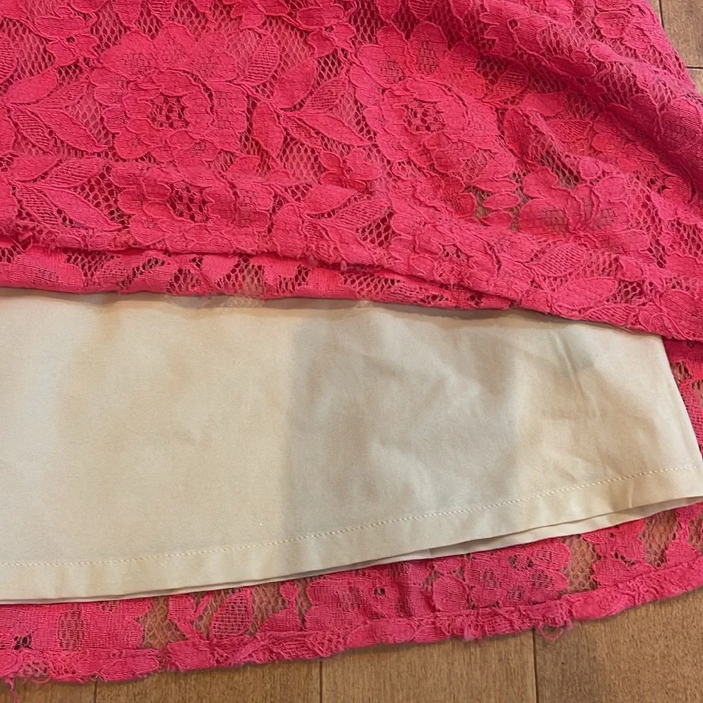 The Limited Pink Lace Dress in 6 - Picture 5 of 7